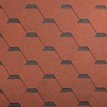 Гибкая черепица Shinglas (Шинглас) Классик Кадриль Турмалин