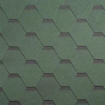 Гибкая черепица Shinglas (Шинглас) Классик Кадриль Нефрит