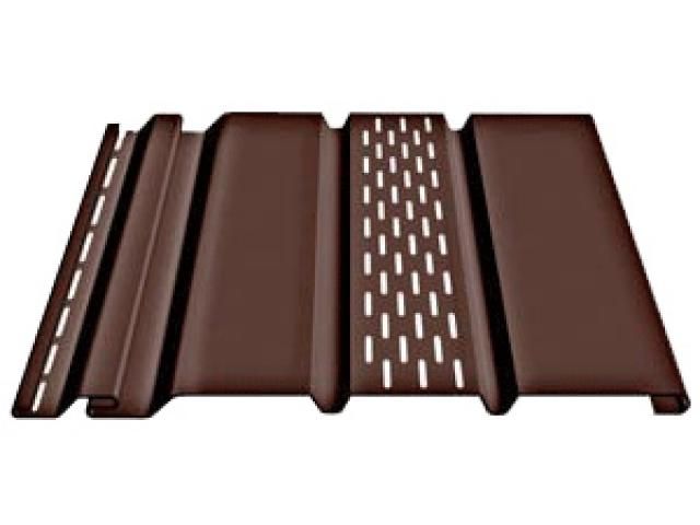 Софит Docke / Деке с центральной перфорацией 3,050*0,305 Шоколад