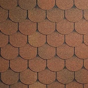 Гибкая черепица Shinglas (Шинглас) Классик Танго Осенний