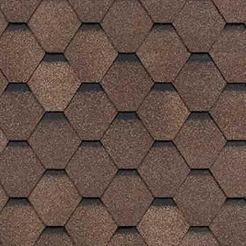 Гибкая черепица Shinglas (Шинглас) Ультра Самба Янтарь