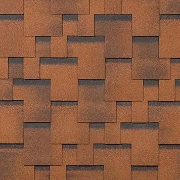 Гибкая черепица Shinglas (Шинглас) Ультра Фокстрот Миндаль