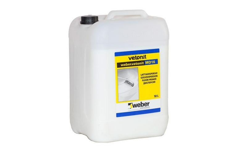 Грунтовка-концентрат weber.vetonit MD16, белый, 10 л
