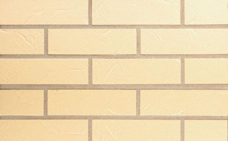 Клинкерная облицовочная плитка ABC NF7 Alaskа Beige рельефная, 240*71*7 мм