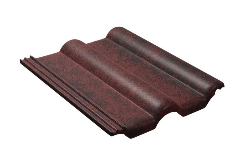 Цементно-песчаная черепица BRAAS Франкфуртская магма