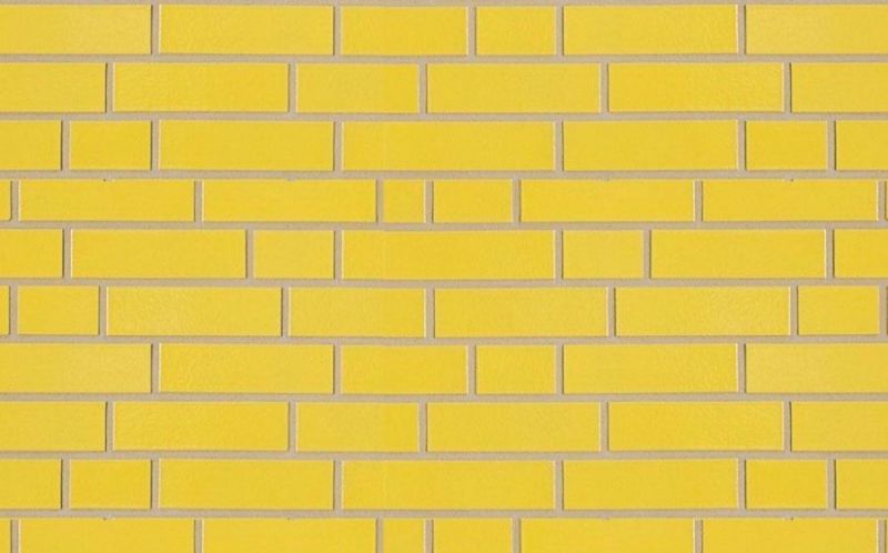 Клинкерная облицовочная плитка ABC 310 Gelb гладкая, 240*115*10 мм