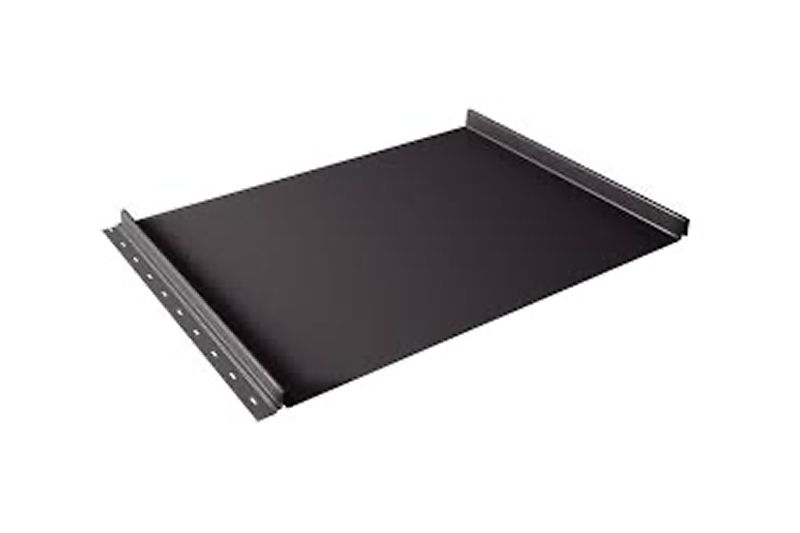 Кликфальц Grand Line 0,45 Drap TX с пленкой на замках RAL 7024 мокрый асфальт