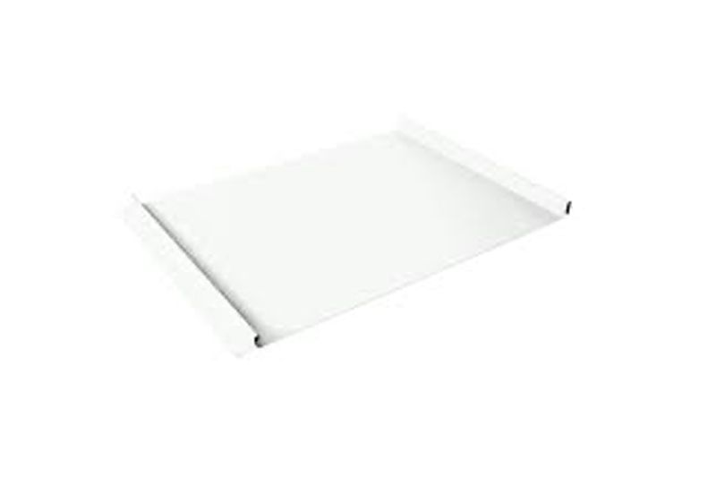 Кликфальц Grand Line 0,45 Drap TX с пленкой на замках RAL 9003 сигнальный белый