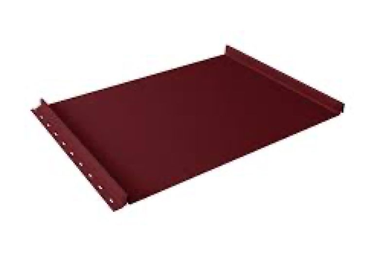 Кликфальц Grand Line 0,5 Satin с пленкой на замках RAL 3005 красное вино