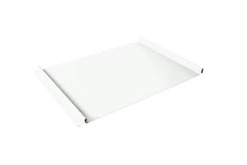 Кликфальц Grand Line 0,5 Satin с пленкой на замках RAL 9003 сигнальный белый