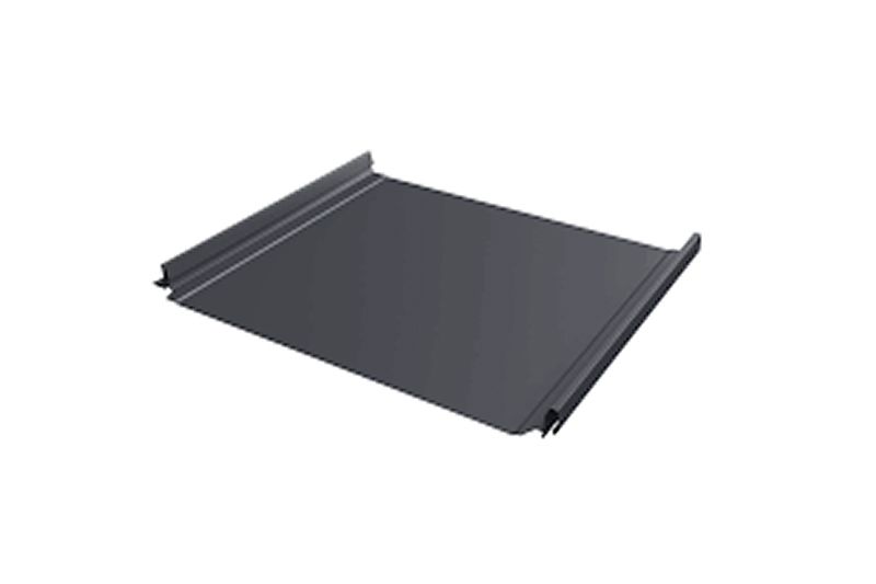 Кликфальц Line Grand Line 0,5 Rooftop Бархат с пленкой на замках RAL 7016 антрацитово-серый