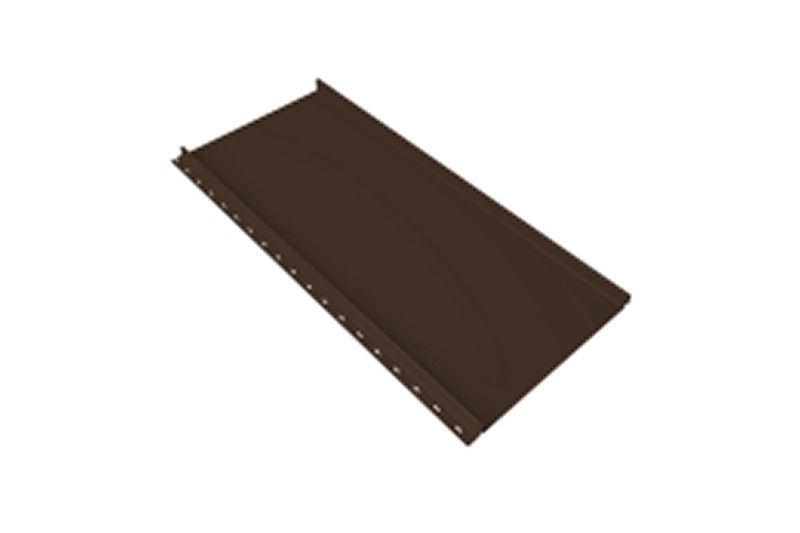 Кликфальц mini Grand Line 0,45 Drap с пленкой на замках RAL 9003 сигнальный белый