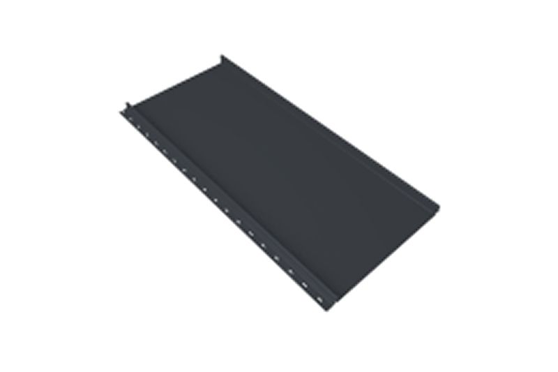 Кликфальц mini Grand Line 0,5 Drap TX с пленкой на замках RAL 8017 шоколад