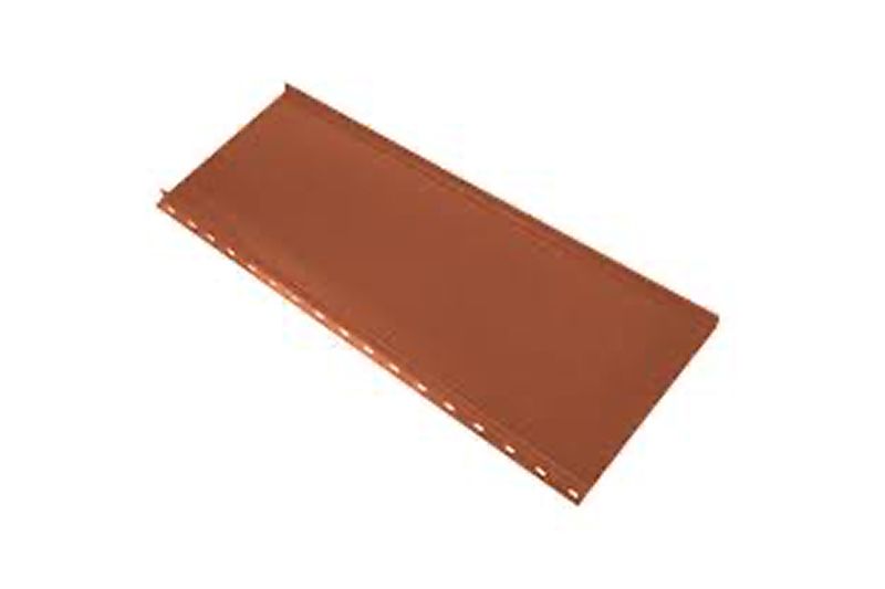 Кликфальц mini Grand Line 0,5 Satin Matt с пленкой на замках RAL 8004 терракота