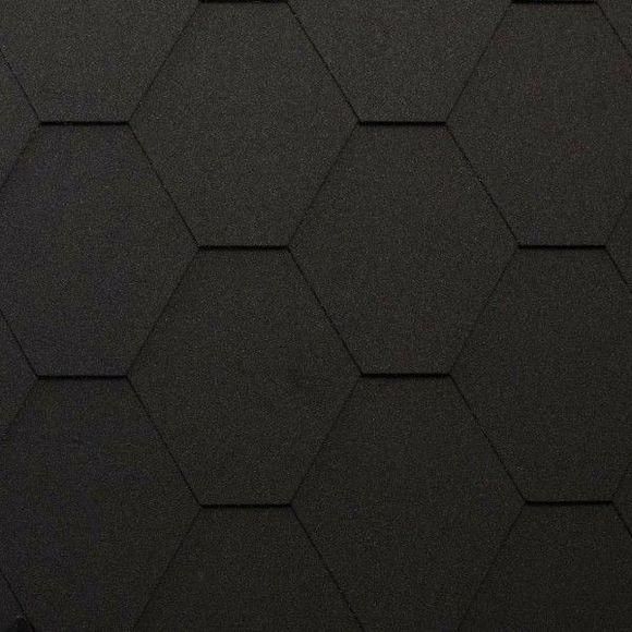 Гибкая черепица Katepal KL черный