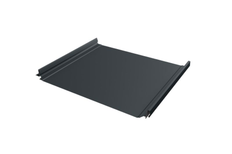 Кликфальц Pro Line Grand Line 0,45 Drap с пленкой на замках RAL 7016 антрацитово-серый