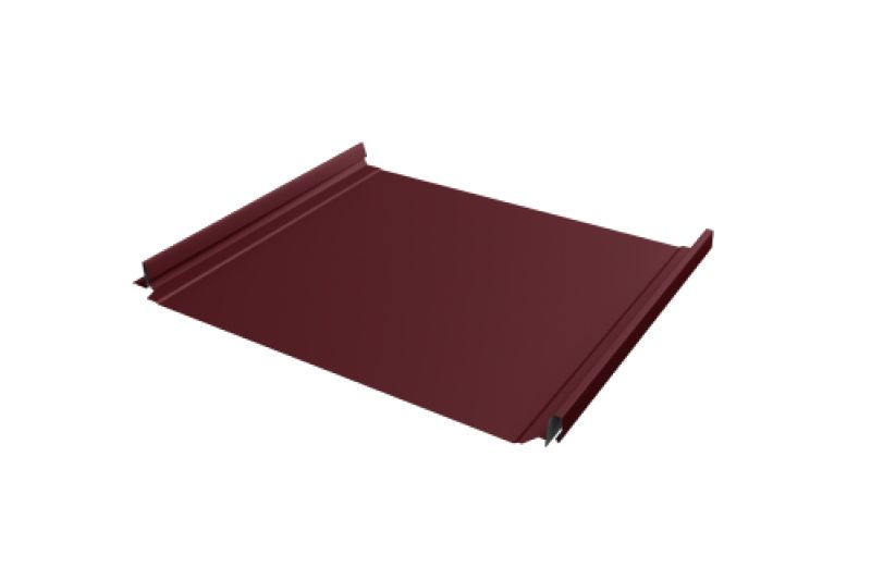 Кликфальц Pro Line Grand Line 0,45 Drap TR с пленкой на замках RAL 3005 красное вино