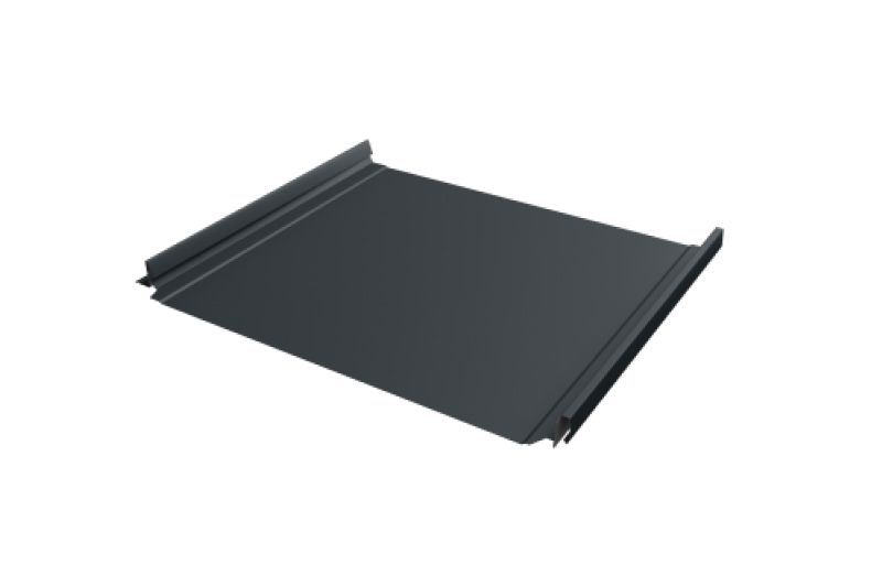 Кликфальц Pro Line Grand Line 0,45 Drap TR с пленкой на замках RAL 7016 антрацитово-серый