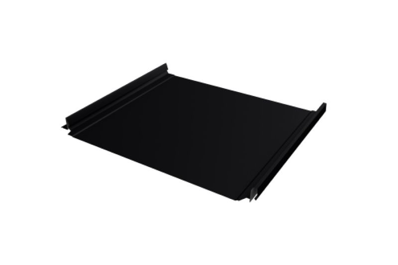 Кликфальц Pro Line Grand Line 0,5 Satin Matt с пленкой на замках RAL 9005 черный