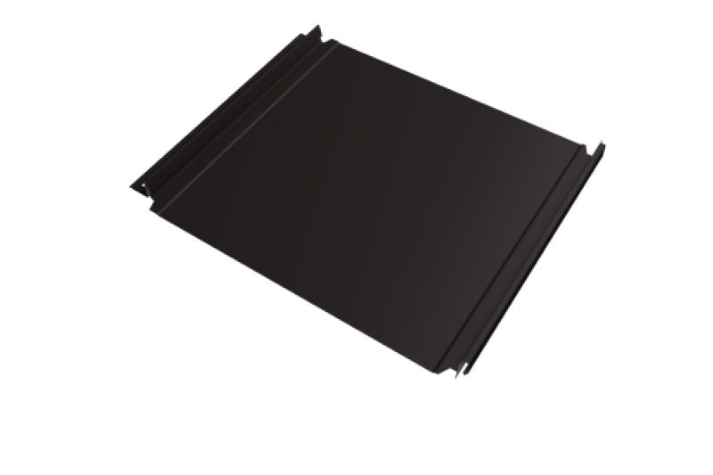 Кликфальц Double Pro Grand Line 0,45 PE с пленкой на замках RR 32 темно-коричневый