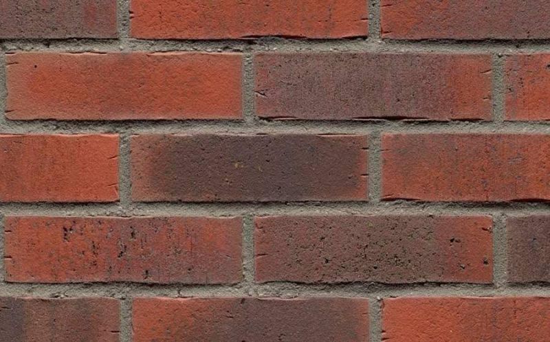 Клинкерная облицовочная плитка ручной формовки Feldhaus Klinker NF 14 R743 vascu carmesi flores 240*71*14 мм