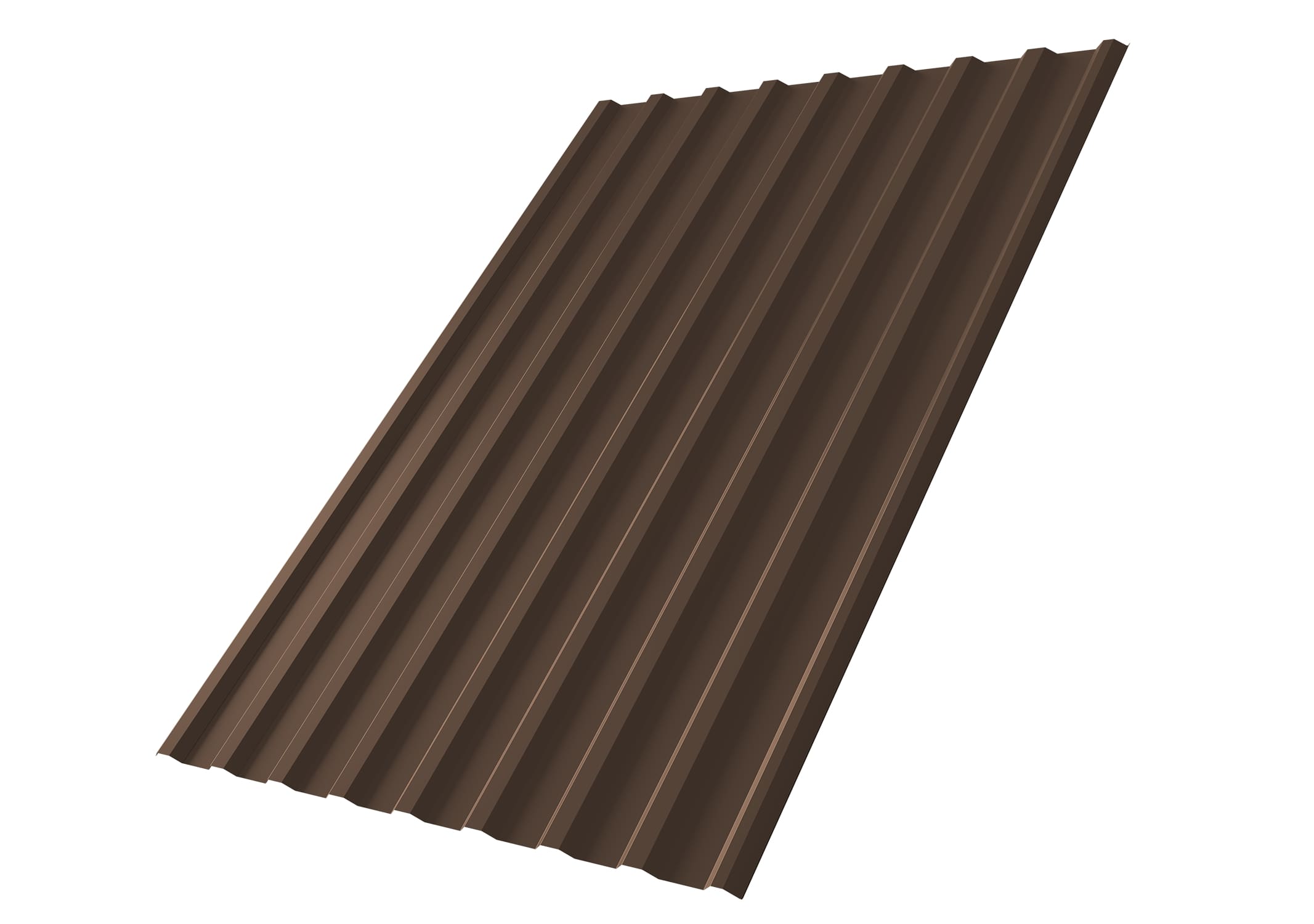 Профнастил С20R 0,5 Atlas X RAL 8017 шоколад