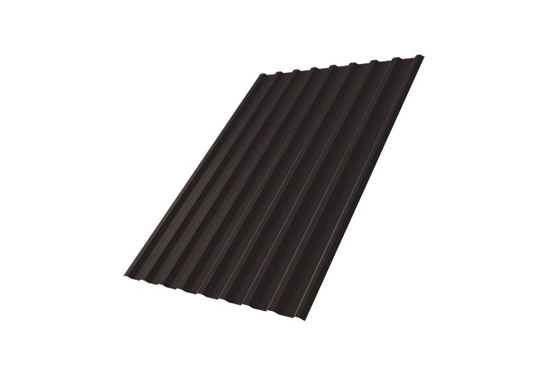 Профнастил С20R 0,5 Drap TX RAL 9005 черный