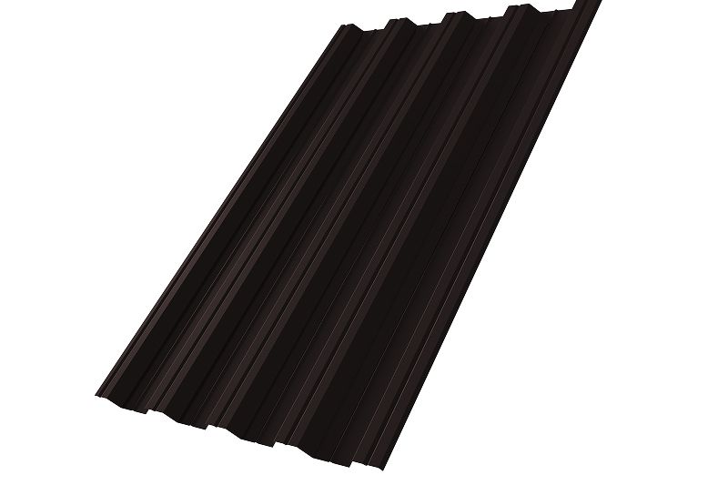 Профнастил НС44R 0,5 Velur X RAL 9005 черный