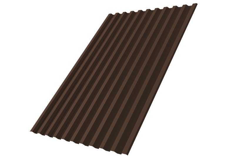 Профнастил С10R 0,45 PE RAL 7005 мышино-серый