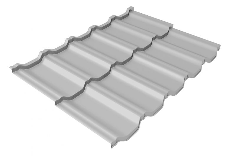 Профиль волновой Kvinta Uno 0,45 Drap TX RAL 7047 телегрей 4