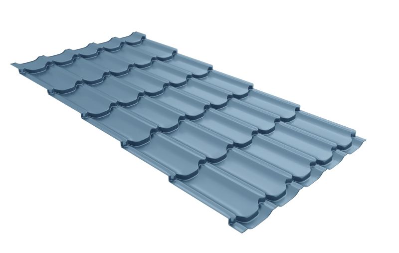 Профиль волновой Kvinta Plus 0,45 Drap TX RAL 5024 пастельно-синий
