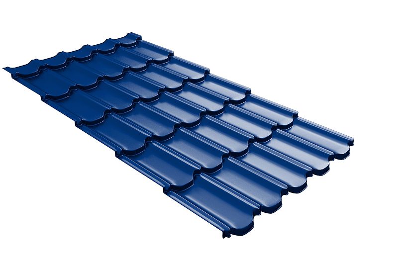 Профиль волновой Kvinta Plus 3D 0,45 PE RAL 5002 ультрамариново-синий