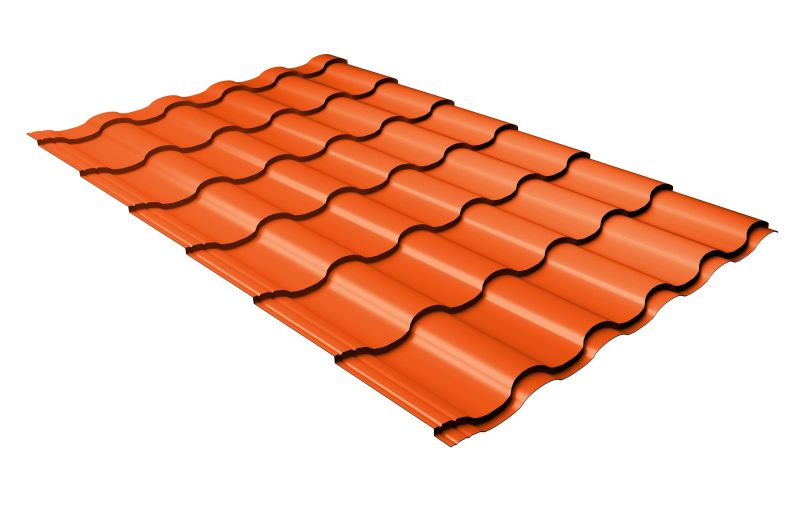 Профиль волновой  Kredo  0,45 PE RAL 2004 оранжевый