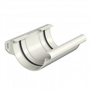 ТехноНиколь Соединитель желоба белый