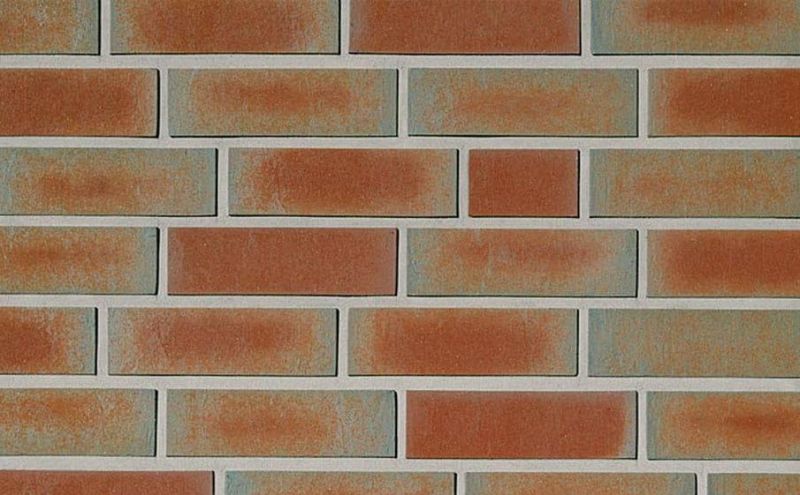 Клинкерная облицовочная плитка Roben NF14 Spessart Bunt рельефная, 240*14*71 мм