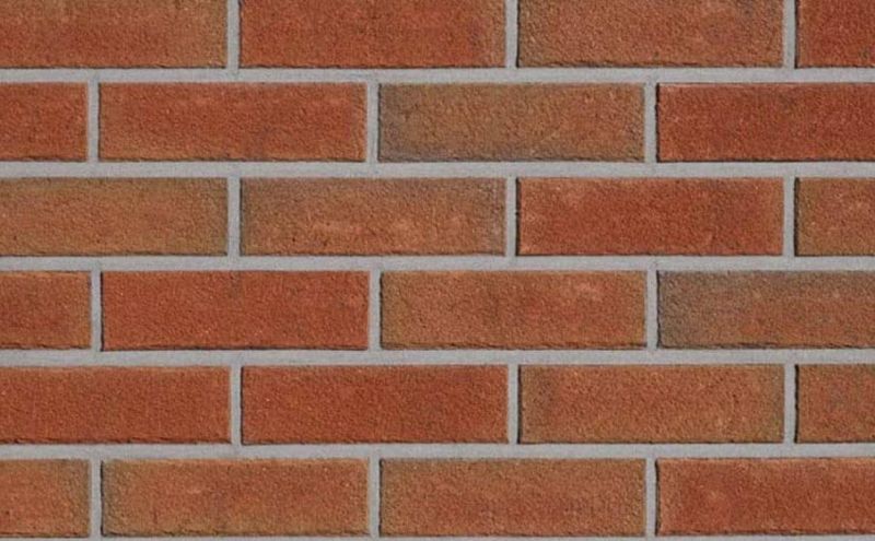 Клинкерная облицовочная плитка Roben NF9 Braun рельефная, 240*71*9 мм