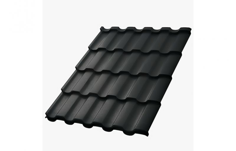 Металлочерепица МП Монтекристо-S (VikingMP E-20-7024-0.5)