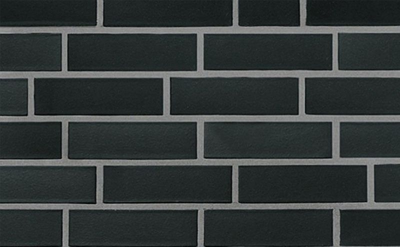 Клинкерная облицовочная плитка Roben NF14 Faro Schwarz nuanciert гладкая, 240*14*71 мм