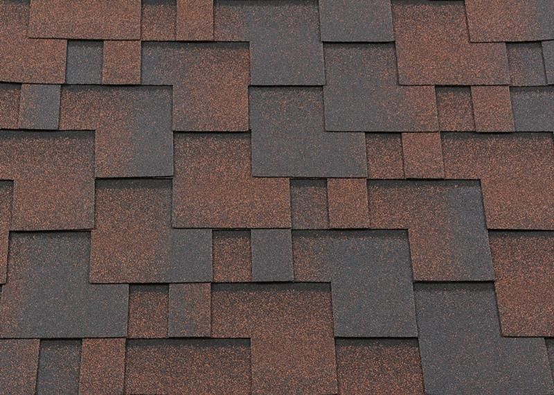 Гибкая черепица Shingle RoofshieldPremium Модерн Медный