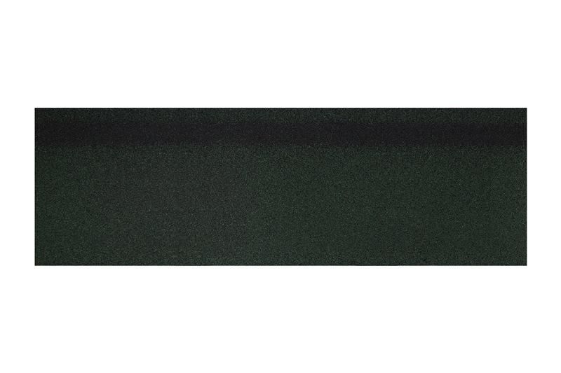 Коньково-карнизная черепица 6,6 кв м в уп 16,8/20 п.м Зеленый HR-5