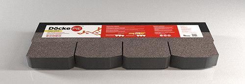 Гибкая черепица Docke / Деке PIE PREMIUM ЦЮРИХ,Арахис