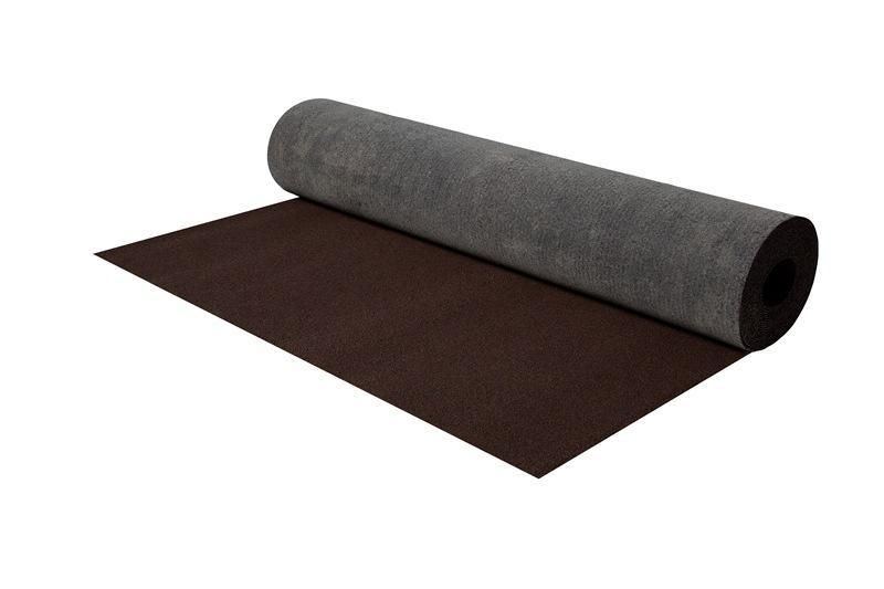 Ендовый ковер 10 кв.м., размер 1х10м Коричневый E-1