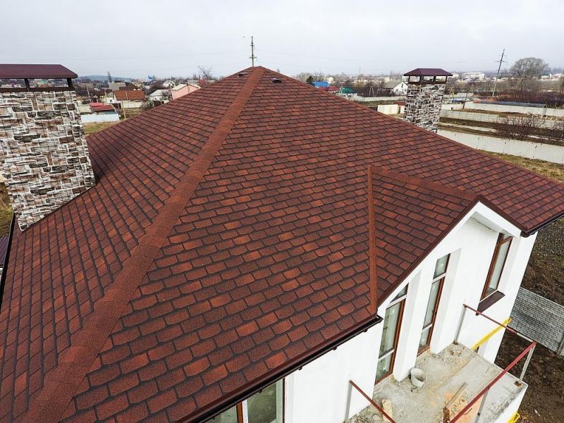 Гибкая черепица Docke / Деке PIE PREMIUM ЖЕНЕВА,Чили