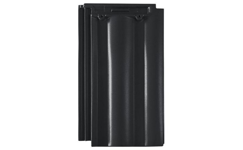 Керамическая черепица Tondach Twist antracite engobe 40