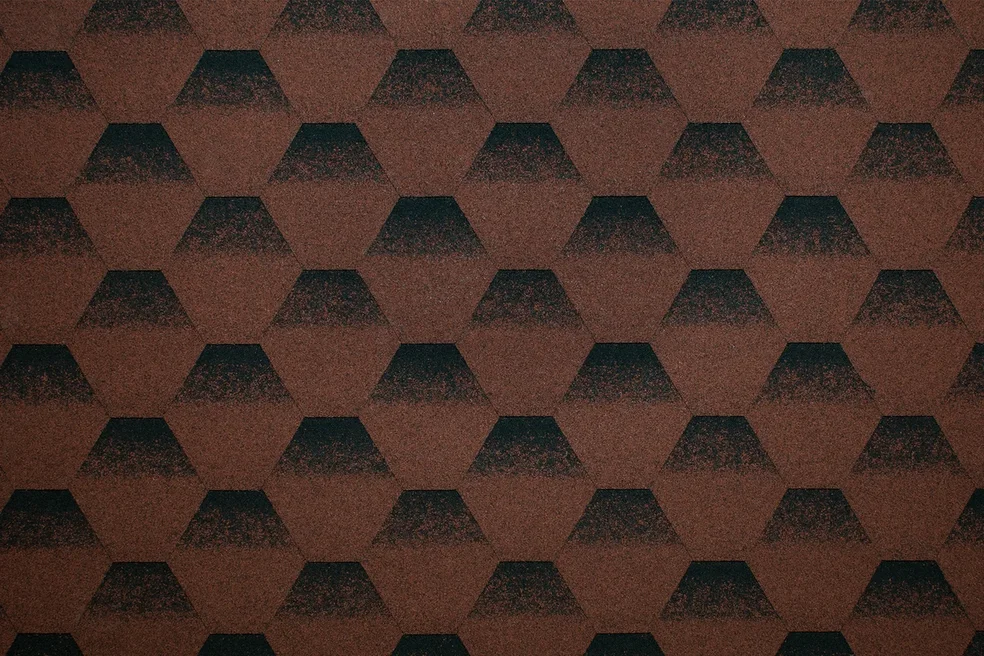 Гибкая черепица (Керабит) Kerabit K+ Красно-черный