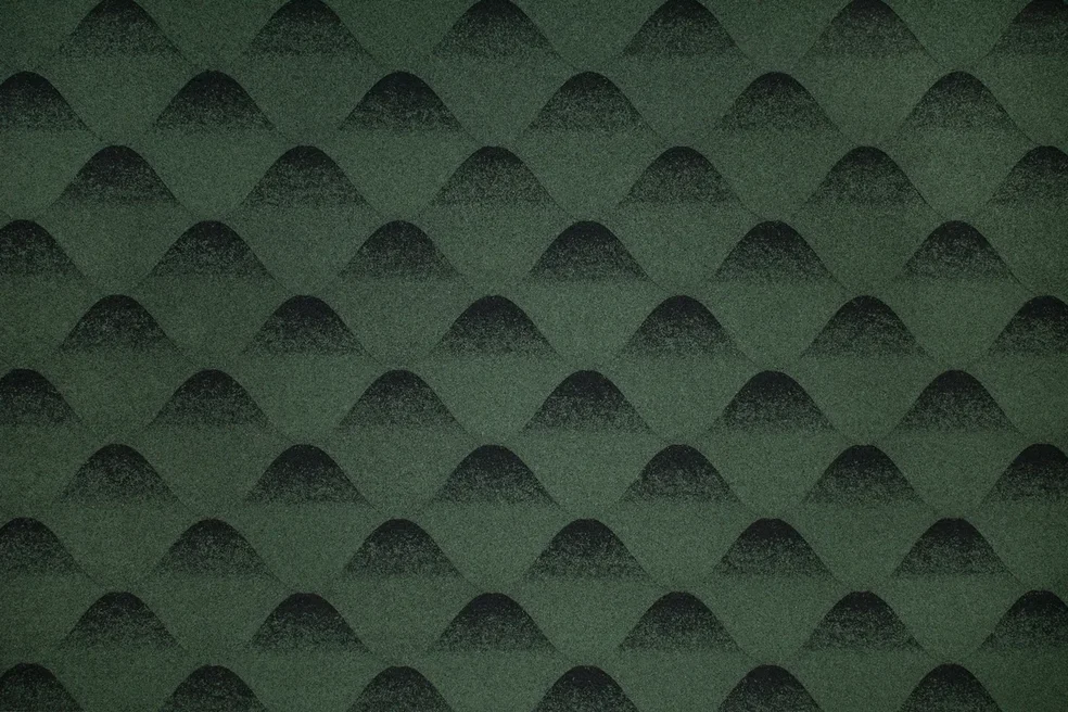 Гибкая черепица (Керабит) Kerabit S+ Зелено-черный