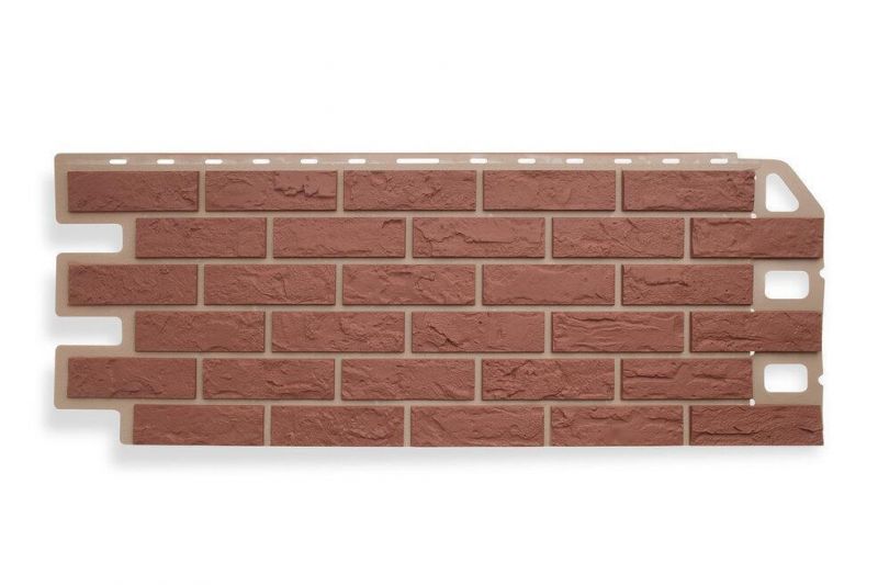 Фасадная панель АЛЬТА-ПРОФИЛЬ Кирпич КРАСНЫЙ