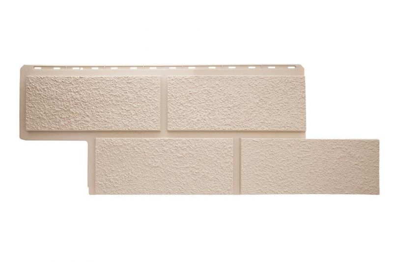 Фасадная панель АЛЬТА-ПРОФИЛЬ Неаполь КРЕМОВЫЙ