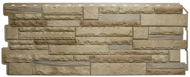 Фасадная панель АЛЬТА-ПРОФИЛЬ  Скалистый Камень комби АЛЬПЫ