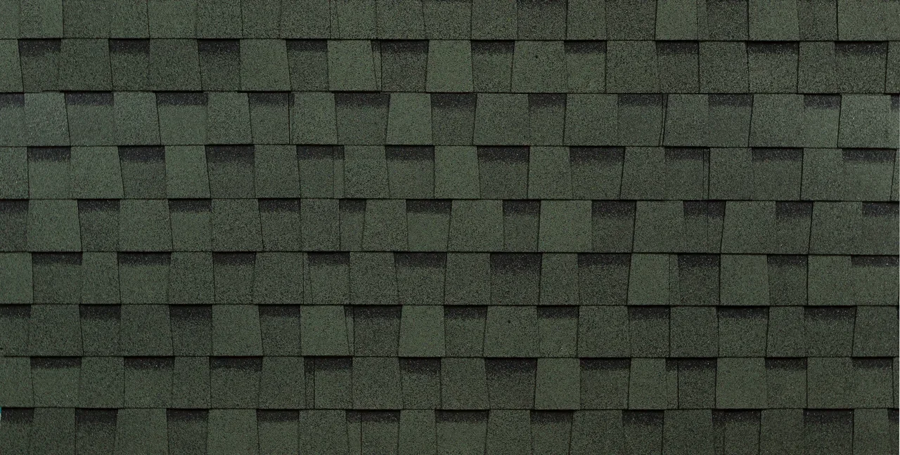 Гибкая черепица Shinglas (Шинглас) Фазенда Зеленый